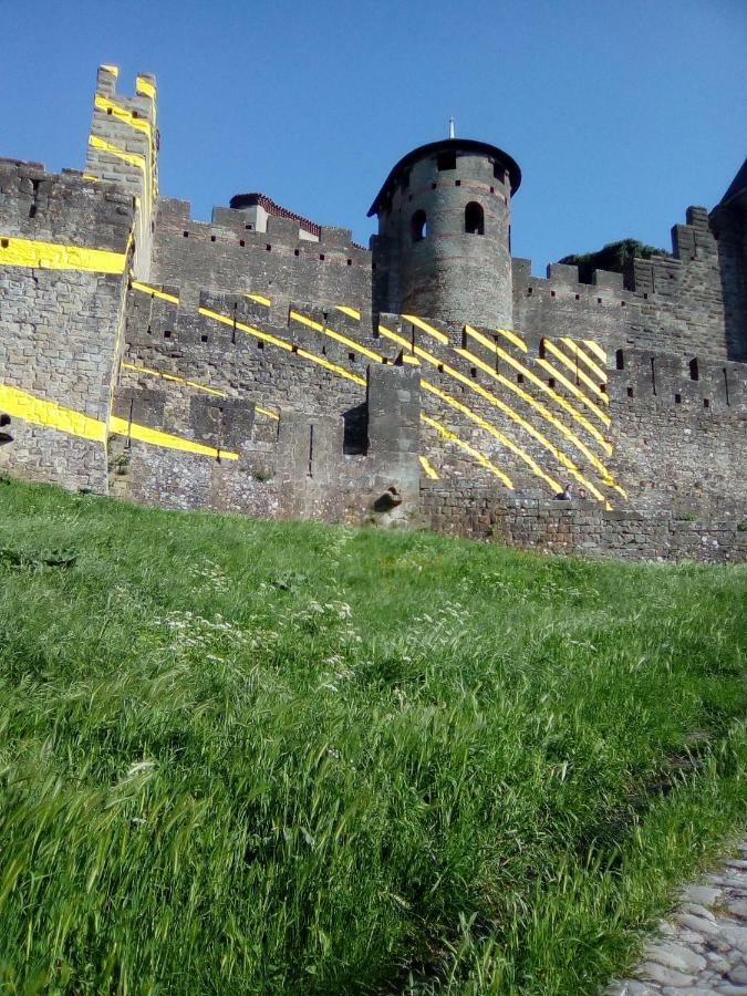 O Bon Endroit Appartement Carcassonne Buitenkant foto